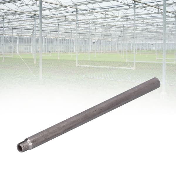 G1/8 Rørfitting Rustfrit Stål Svejseforlængerstang Rørforbinder Adapter 20cm