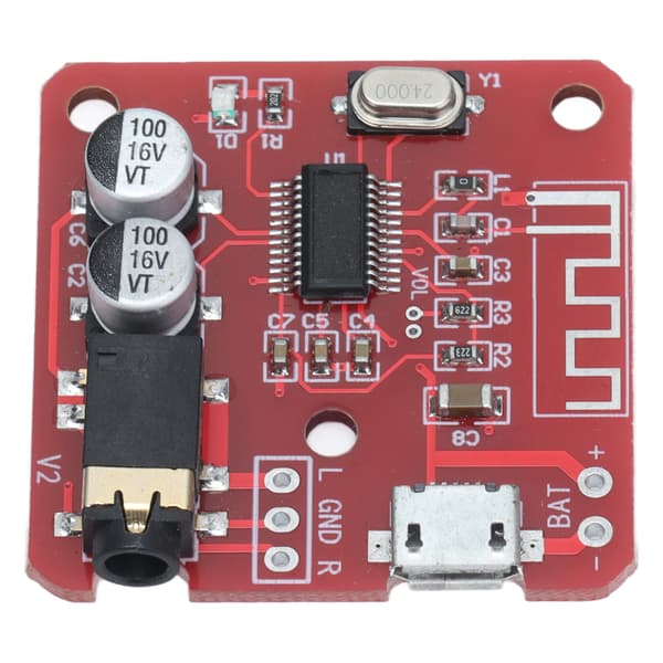 Bluetooth Audio Receiver Board 5.0 HD Audio MP3 Lossless Decoder Trådløs Transmission XH‑A250