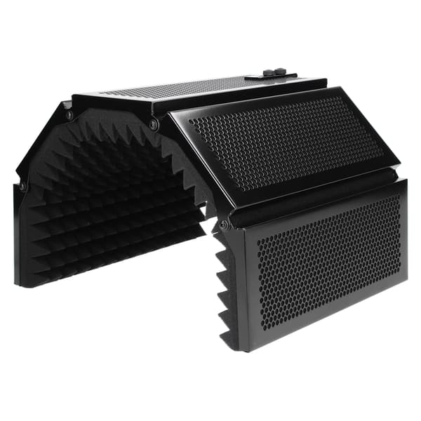 Pro Mic Isoleringsskydd 5-Panel Pop Skärm Akustiskt Skum