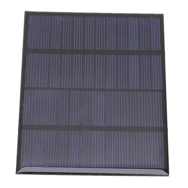 12V 1.5W Mini Epoxy Solpanel DIY Solbatteriladdningspanel Polykisel Solcell för Campinglyktor Mobiltelefon