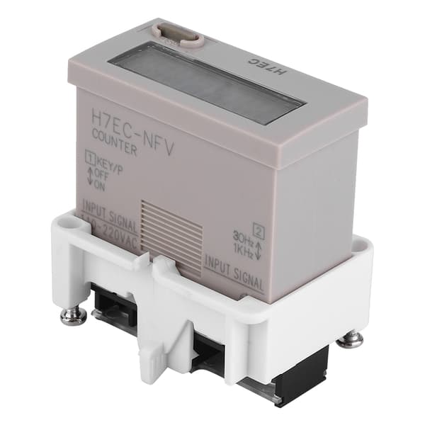 H7EC NFV Digital Räknare Totalisator AC 110-220V, 8-siffrig LCD-display