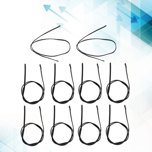 10 stk. NTC temperatursensor PVC epoxyharpiks temperatur termisk termistorprobe til biler 500mm5K B3950