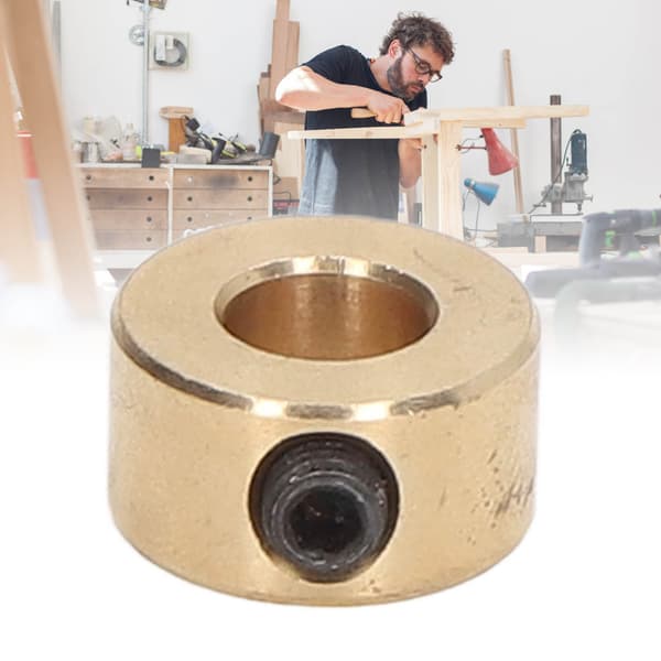 Borestop Messing Borebit Dybdestop Krave Bore Ring Positioner til Træbearbejdning 8mm / 0.31in
