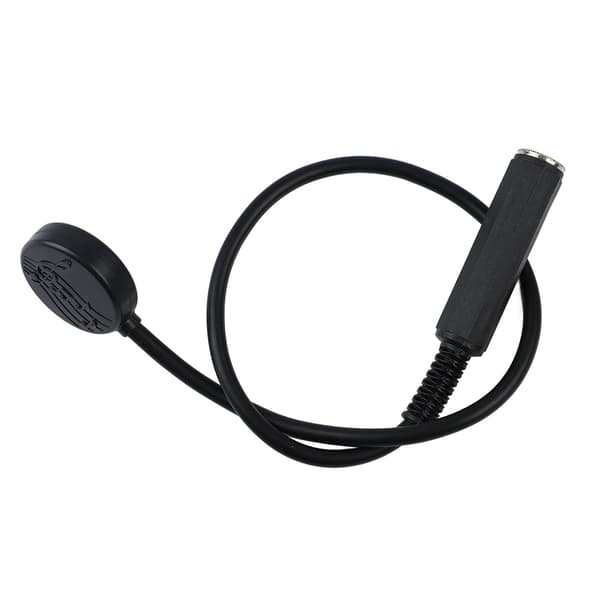 Akustisk Gitarr Pickup Svart Universal Trä Gitarr Kontakt Mikrofon Pickup för Stränginstrument