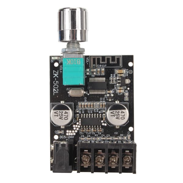 Bluetooth 5.0 Stereo Förstärkarkort Mini Digital Effektmodul Dubbelkanal