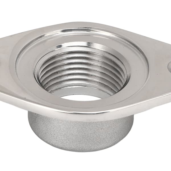 Båd Garboard Drænprop Rustfrit Stål m/ Silikoneforsegling, 1-1/4\" Hul, Marine Hardware