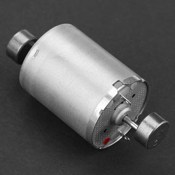 DC Dubbelaxel Stark Vibrationsmotor 12V 31mm Längd