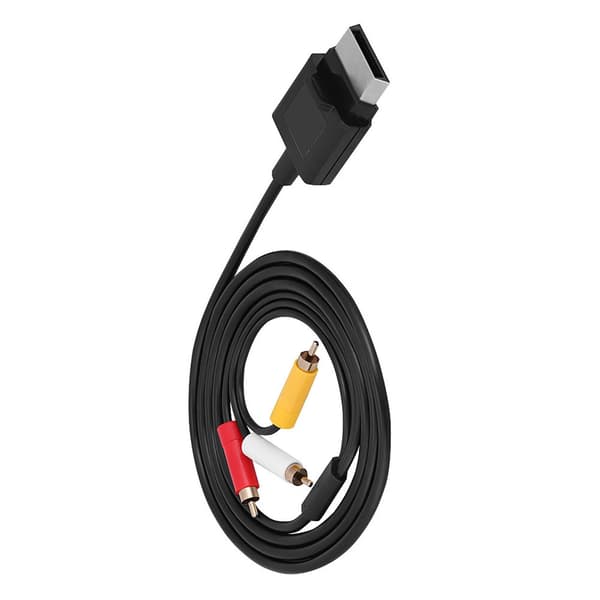 1.8M ABS Komponent AV-kabel Audio Video Ledning til Xbox 360 Slim Konsol