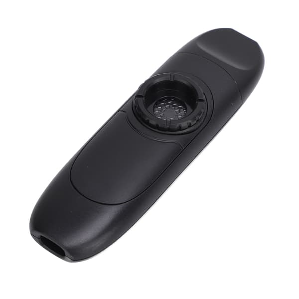 Sort ABS Kazoo Fløjte med 5 Ekstra Membraner til Live Show