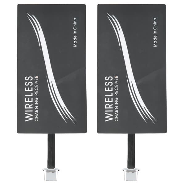 2 kpl USB-C langaton latausvastaanotintarra universaali puhelinsovitinsarja