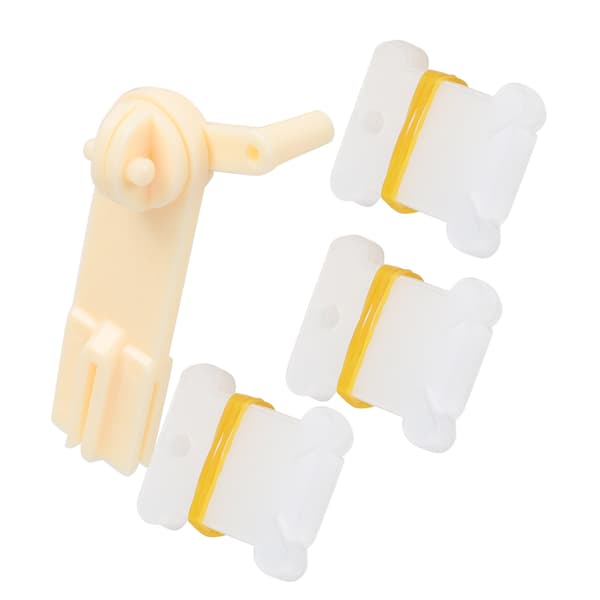Korsstingstråd Organizer Kit med Plastspoler og Manuelt Vikleværktøj