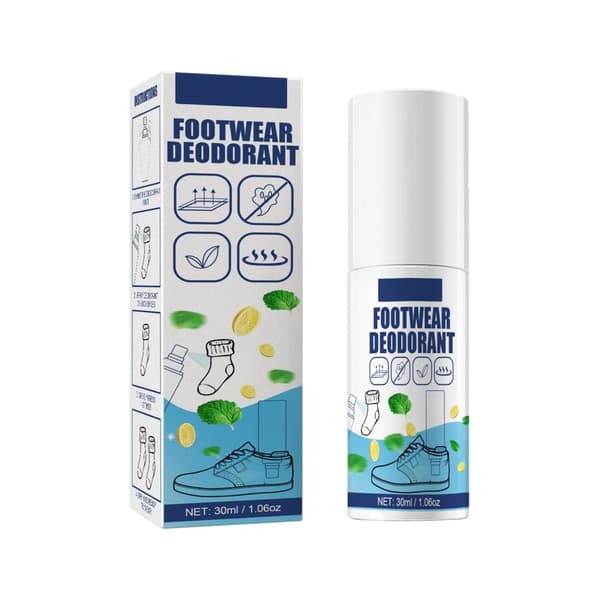 Fodsko Deodorant Spray Lugtødelæggende Middel til Fødder Sko Deodorant Spray