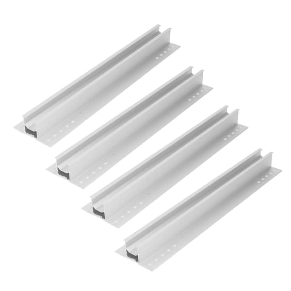 Solpanel Monteringsbeslag Sæt Aluminiumlegering Fastgør Solpanel PV Monteringsstativ