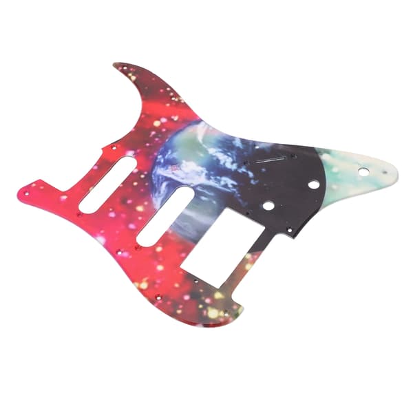 Elgitarr Plektrumskydd PVC Scratchplate Frontpanel Skydd Gitarrtillbehör