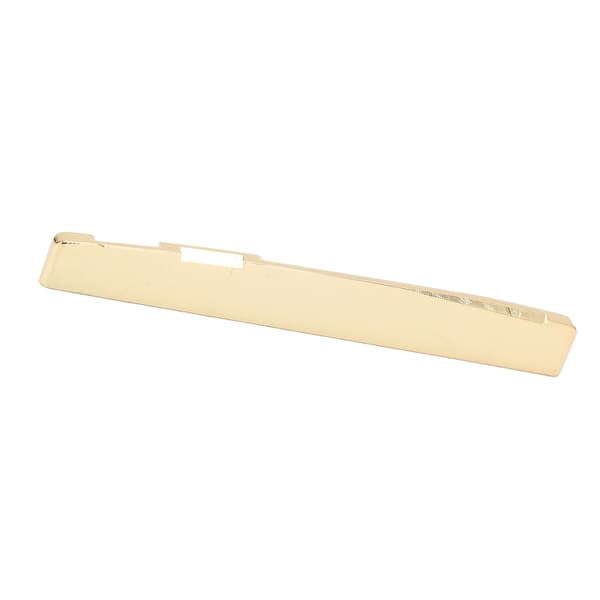 Akustisk gitarrsadel 74mm Mässing Guldfärgad Instrumentreservdel 1st
