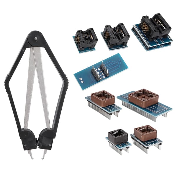 9 st IC-programmeringsadaptersats för TL866CS TL866A EZP2010 Chip Extractor Tool