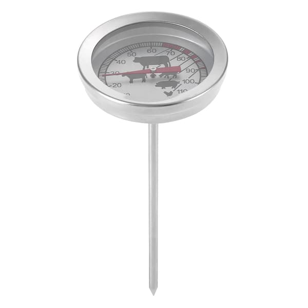 Grilltermometer i rostfritt stål för kött, mjölk, kök, matlagning, matprob