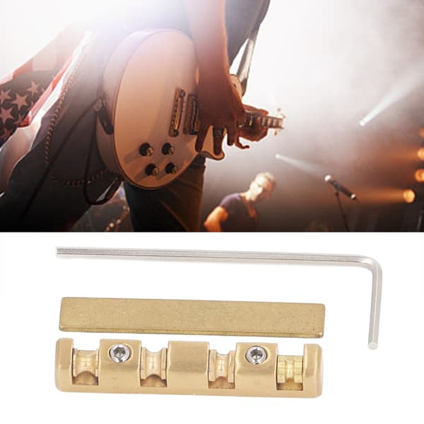 42 mm justerbar mässingsstallmutter reservdel för ST elgitarr
