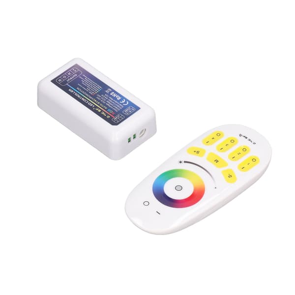 LED Controller DC524V 2.4G Quad Group Touch LED Strip Light Strip RGB Controller Kompatibel med MILIGHT