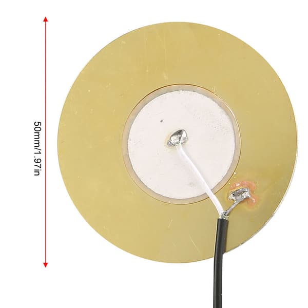 Gitarr Piezo Transducer Pickup för Gitarr Fiol Ukulele Mandolin Banjo Svart