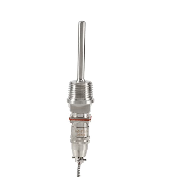 RTD PT100 Temperatursensor 1/2\" NPT Gevind med 2 Meter Kabel