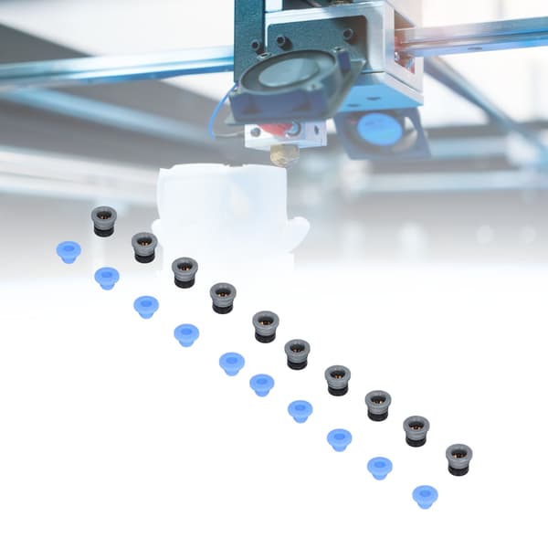 10 sæt pneumatisk ventilforbindelseshoved til VORON ekstruder 3D-printertilbehør PTFE ECAS04