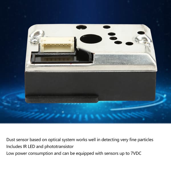 PM2.5 Sensor Damm Luftrenare Vanligt System Elektroniska Komponenter GP2Y1014AU0F