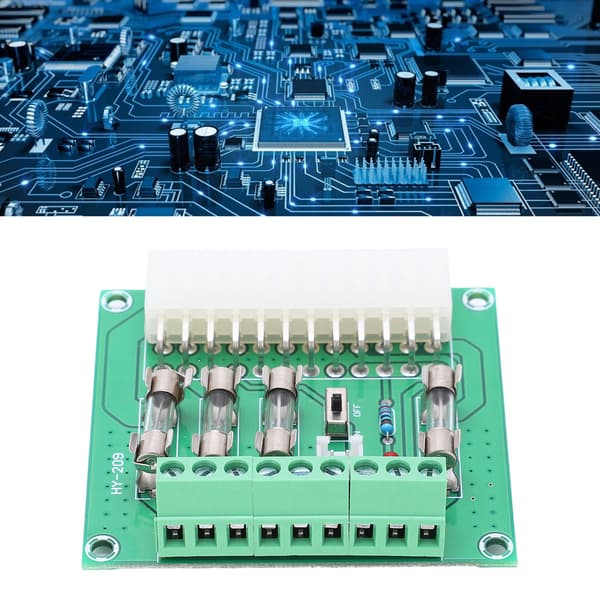 ATX Power Board Computerforsyning Adaptermodul 20Pin 24Pin til Computer Benchtop Desktop