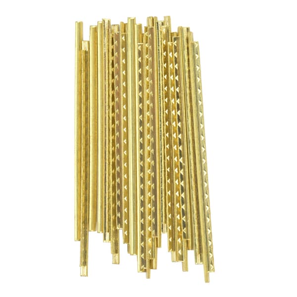 19 st/set 39\" Klassisk Akustisk Gitarr Greppbräda Mässing Bandtråd Bredd 2,2 mm