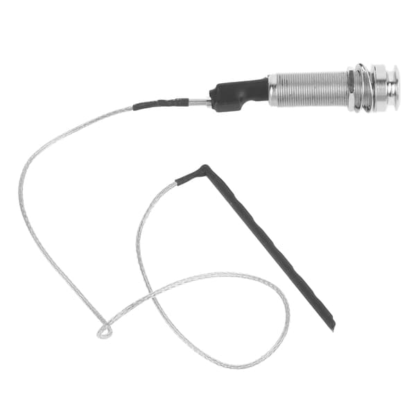 Akustisk gitarrpickup under sadel Piezo Pickup Stick med 6,35 mm Endpin Output Jack