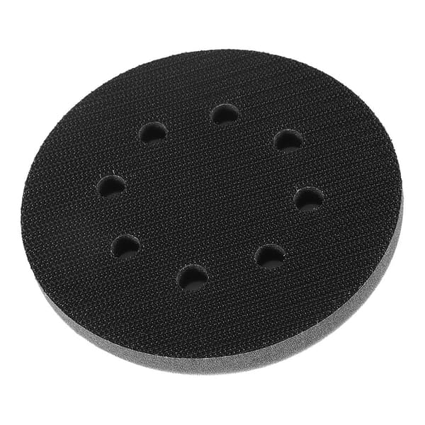 125 mm diameter blød buffer svampe-interfacepude til slibepuder (8 huller)