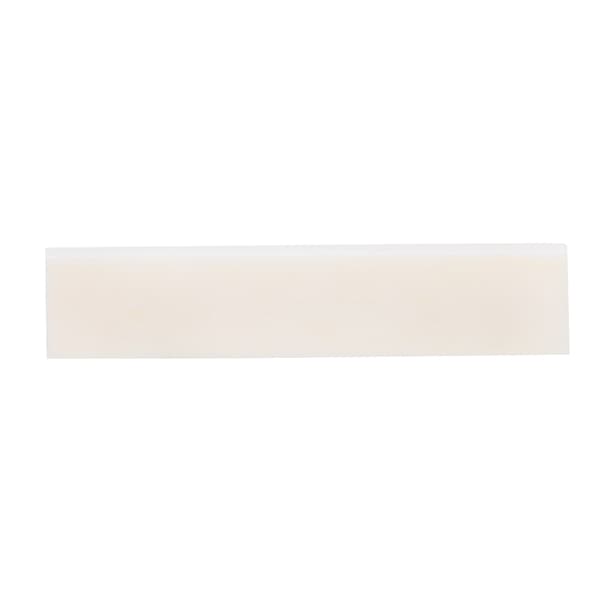 1 st anpassad blank buffelbensträngsadel för klassisk elektrisk akustisk gitarr 52x6x10mm