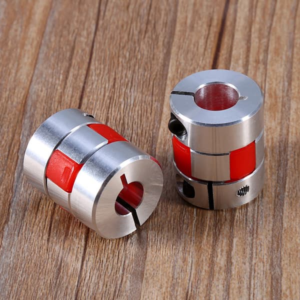 6,35 mm x 10 mm Fleksibel Blommeakselkobling CNC Steppermotor Encoder Kobling