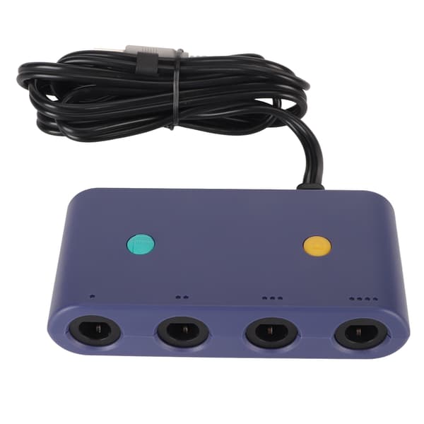 Gamecube Controller Adapter 3-i-1 Konverter til Wii U Switch PC Gaming