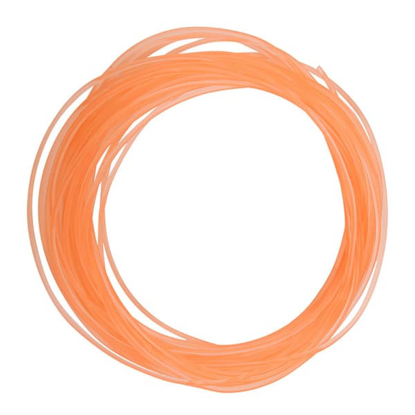 Orange glat overflade PU polyurethan rundrem til drivtransmission (2mm*10m)