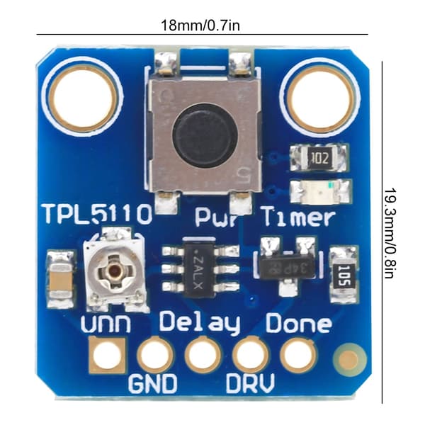 TPL5110 Lavstrøms Timer Breakout Modul Evalueringsudviklingskort Værktøj