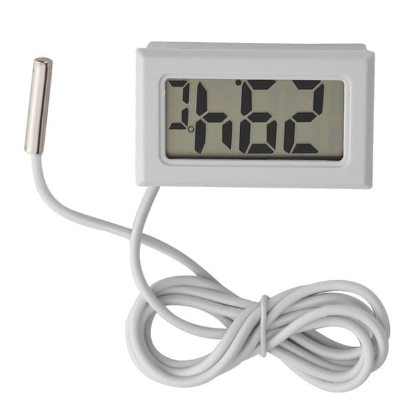 Mini LED-display Digital temperaturmätare Sondsensor Digital LCD-termometer