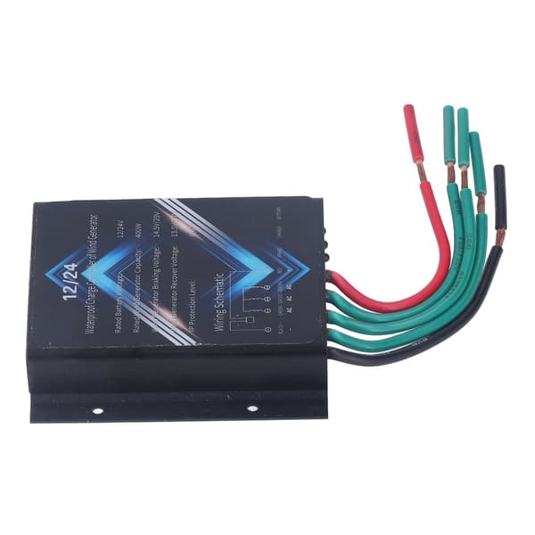 Vindgeneratorcontroller Aluminiumlegering Vandtæt Vindmøllecontroller 400W 12V 24V