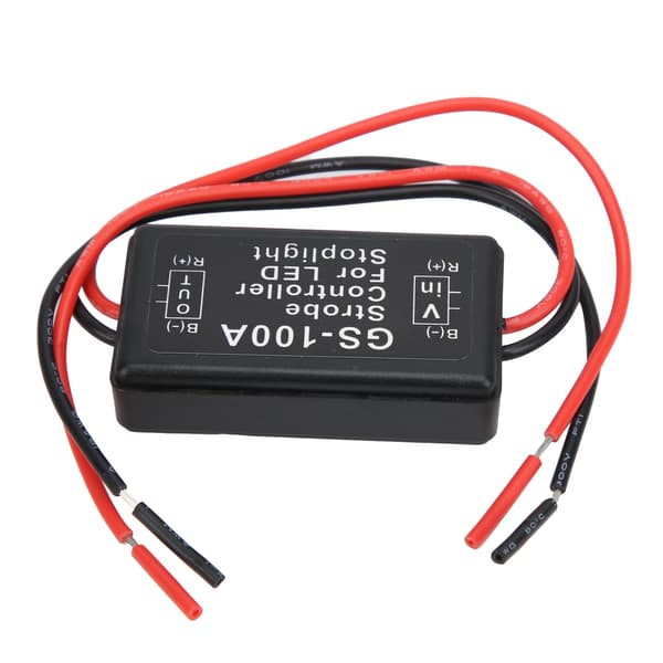 Bromsljus Strobe Controller Plast LED Flash Kontrollmodul GS-100A 12-24VDC