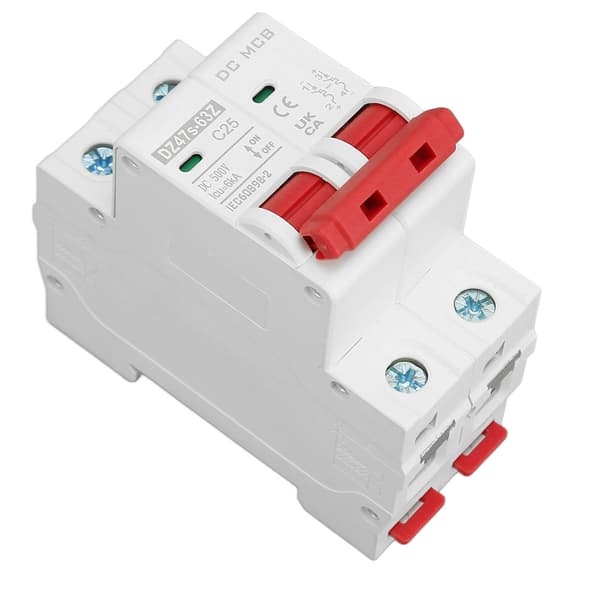 DC-afbryder overbelastningsbeskyttelse magnetisk system PV-afbryder 500V 25A 2P