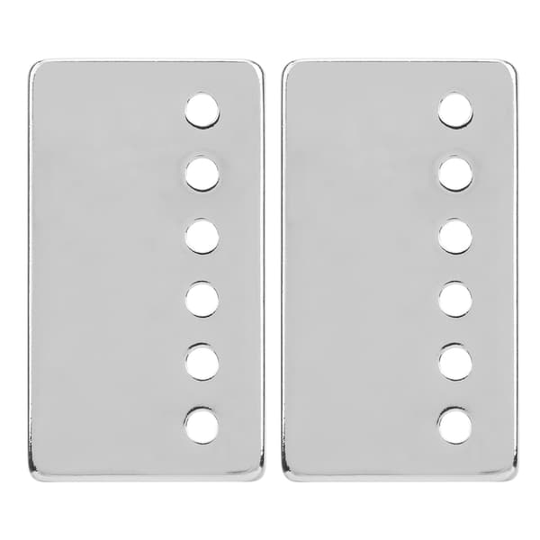 2x Elgitarr Pickup Skalöverdrag Nickelsilver 50/52mm Gitarrdelar