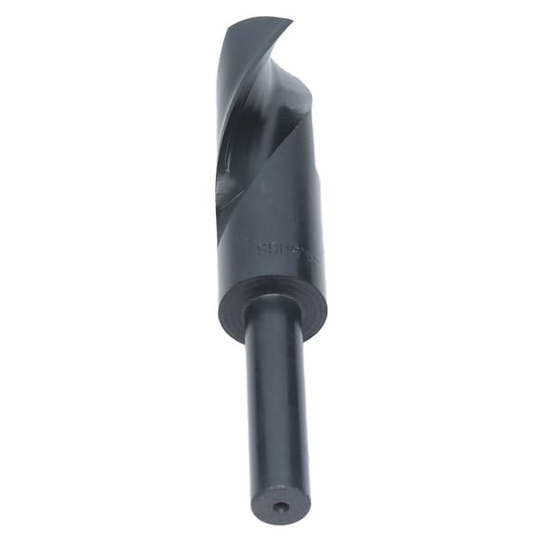 Borebits med reduceret skaft HSS Twist Lige 1/2in skaft Boreværktøj 24.5mm Sort