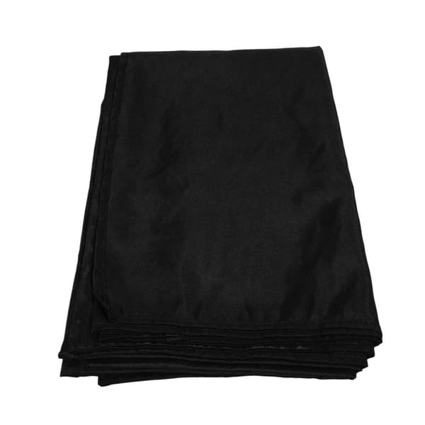 Fotobaggrund Blød Polyester Krølfri Studiebaggrund til Fotoboksfester Sort 4.9x9.8ft