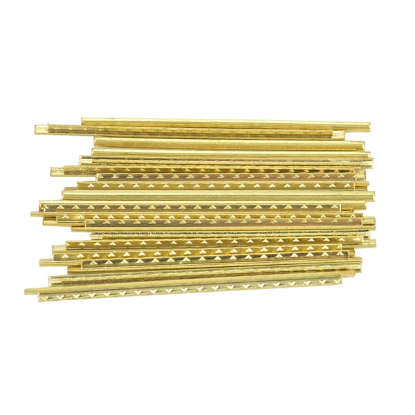 19 st/set 39\" Klassisk Akustisk Gitarr Greppbräda Mässing Bandtråd Bredd 2,2 mm