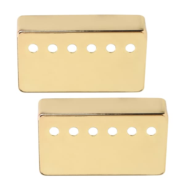 2x Elgitarr Pickup Skalöverdrag Nickel Guld 50/52 mm Gitarrreservdelar