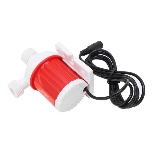 Borstlös cirkulerande vattenpump Tyst Mini Dränkbar Hushållspump DC12V 10W 3.3 Meter Lyft