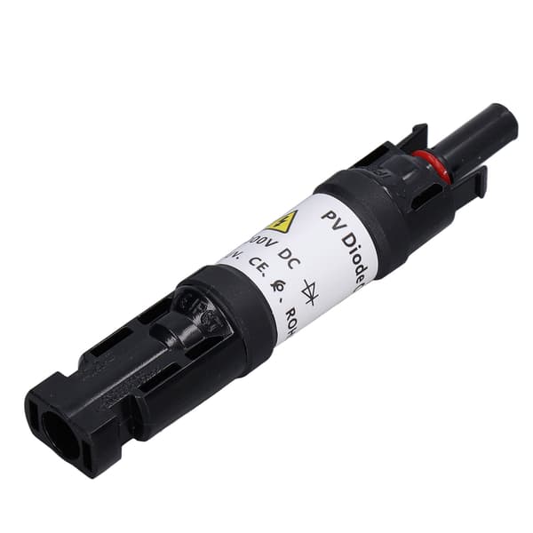 Solar PV Diode Stik Han Hun IP67 Vandtæt Panel Kabel Blokerende Diodeholder 1000V