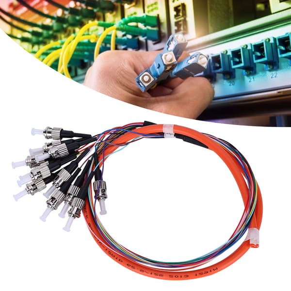 Fiber Pigtail Kabel 12 Kerner Multimode St UPC MM-0.9 til Netværkskommunikationssystem