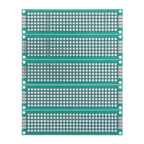 10st 2x8cm Dubbelsidig Prototyp PCB Förtent Kopplingsdäck Universalbräda