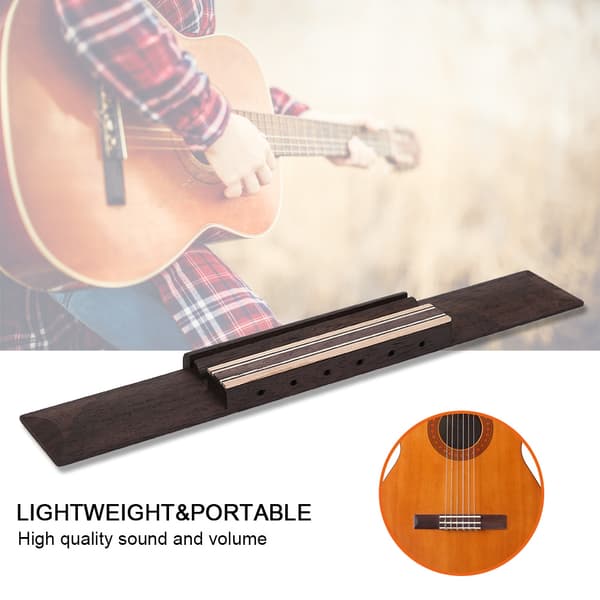 Klassisk Gitarrsats Stall Falskt Koben Gitarr Sadel Ersättning